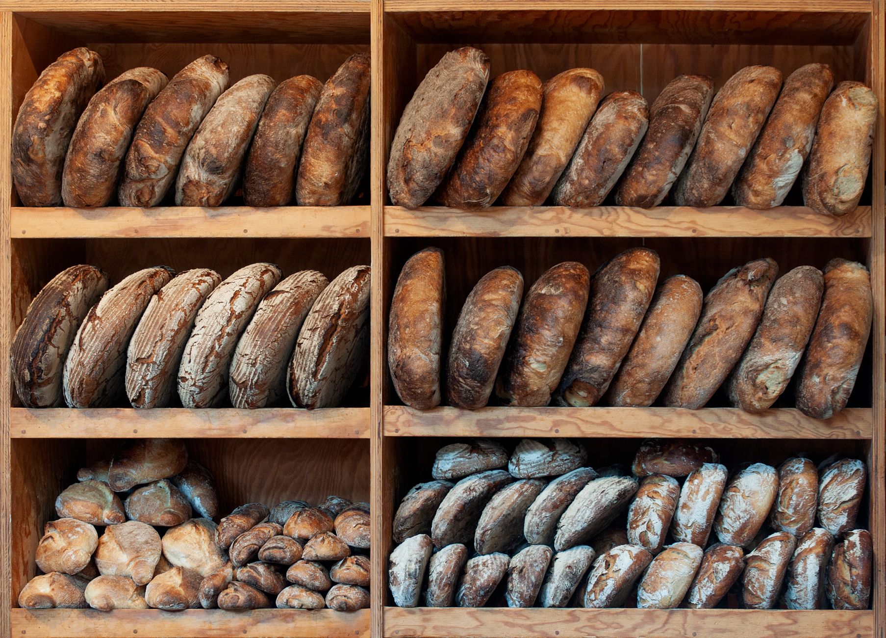Naturally leavened, baked daily